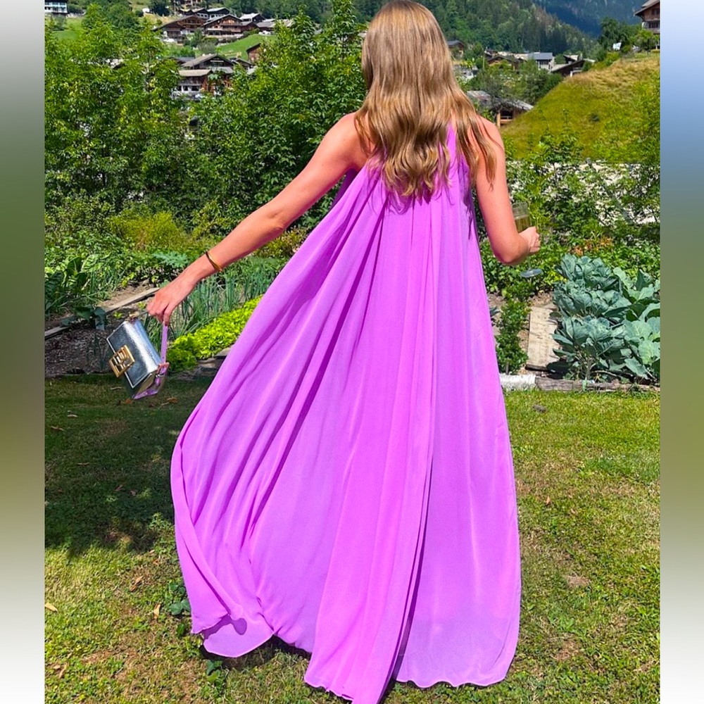 Vintage neckline maxi dress - Picture 3 of 5